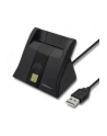 qoltec Inteligentny czytnik chipowych kart ID | USB 2.0 | Plug&play - nr 14