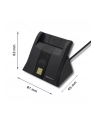 qoltec Inteligentny czytnik chipowych kart ID | USB 2.0 | Plug&play - nr 7