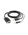 gembird Konwerter HDMI do VGA mini Jack 3m czarny - nr 2
