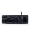 gembird Klawiatura Standardowa USB czarna Cyrylica KB-U-103-RU - nr 12