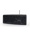 gembird Klawiatura Standardowa USB Czarna KB-U-103 - nr 4