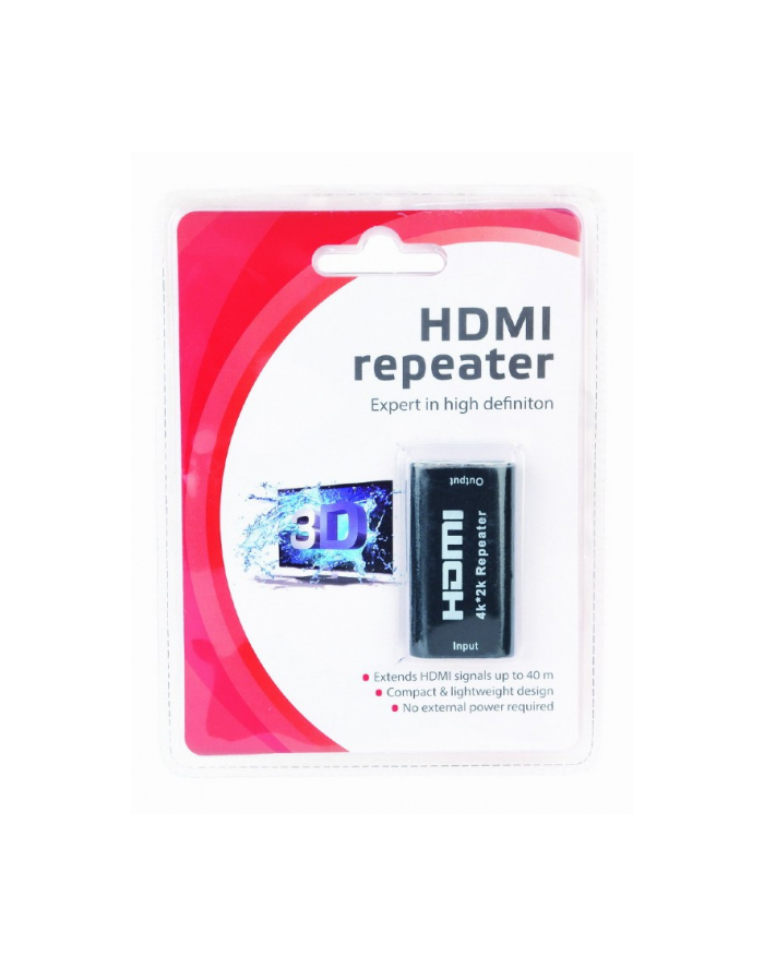 gembird Wzmacniacz sygnału repeater HDMI do 40m główny