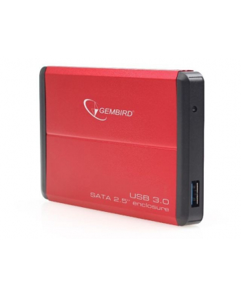 gembird Kieszeń zewnętrzna HDD 2.5'' Sata USB 3.0 Red