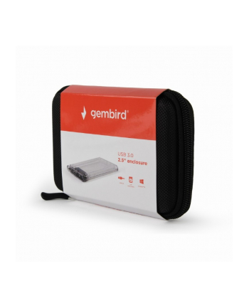 gembird Obudowa zewnętrzna 2.5 USB 3.0 przezroczysta