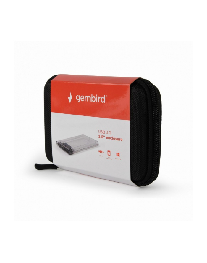 gembird Obudowa zewnętrzna 2.5 USB 3.0 przezroczysta główny