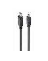 gembird Kabel DisplayPort do HDMI męski czarny 5m - nr 1