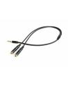 gembird Adapter audio mikrofon 3.5mm minijack, 4PIN, 0.2m - nr 1