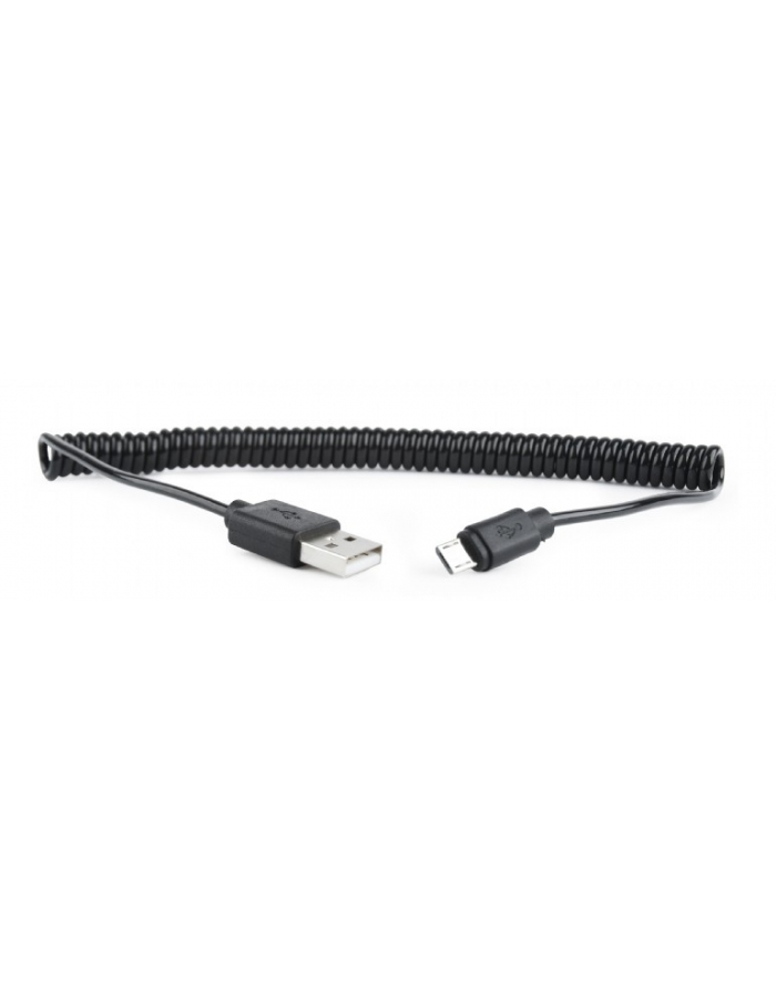 gembird Kabel micro spirala USB 2.0 1.8m czarny AM-MBP5P główny