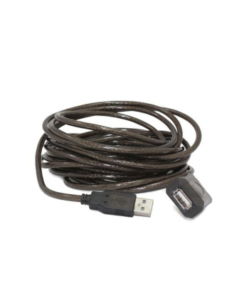 gembird Przedłużacz USB 2.0 typu AM-AF 10m aktywny czarny