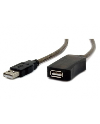 gembird Przedłużacz USB 2.0 typu AM-AF 5m aktywny czarny