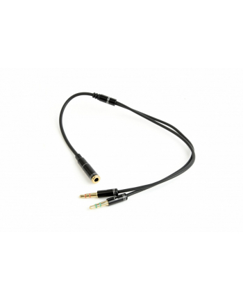 gembird Adapter audio stereo 2x3.5mm minijack, 4PIN, 0.2m