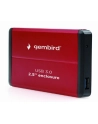 gembird Kieszeń zewnętrzna HDD 2.5'' Sata USB 3.0 Red - nr 3