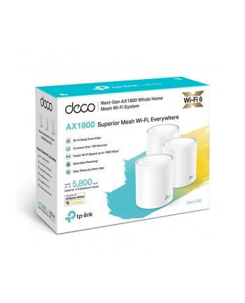 tp-link Deco X20 System WiFi AX1800 3-pak nr 2