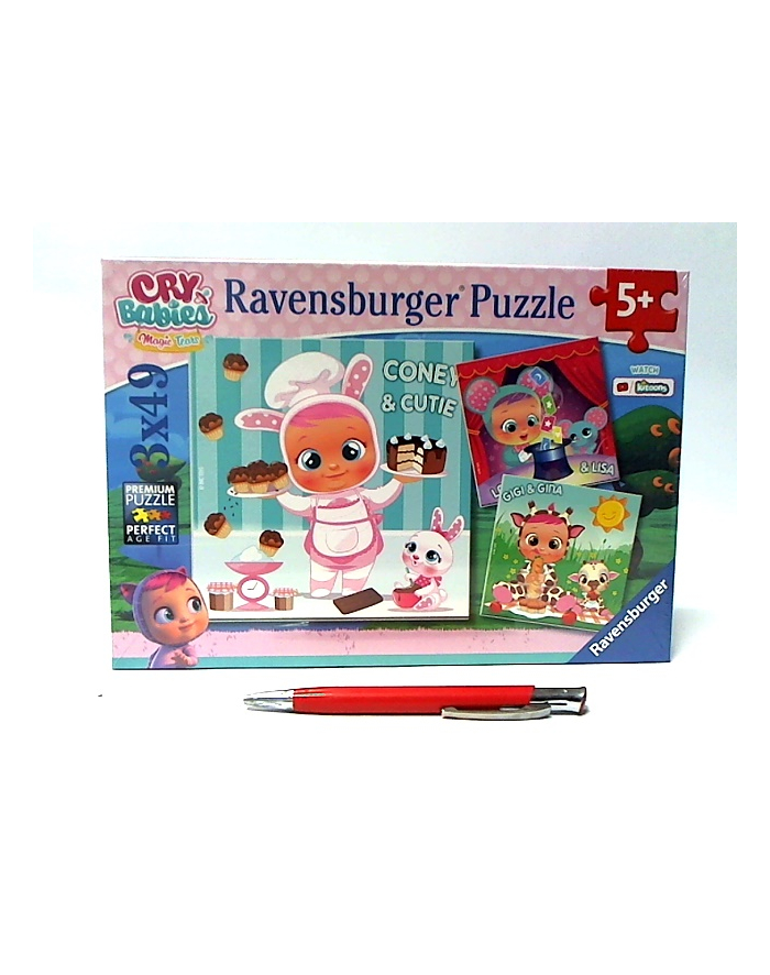 Puzzle 3x49el Cry Babies Magic Tears 051045 RAVENSBURGER główny