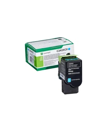 lexmark Toner cyan 3500 C242XC0 nr 2