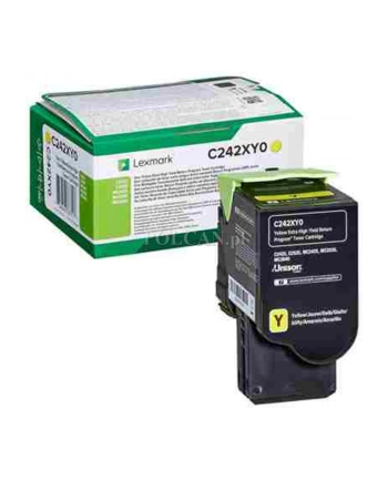 lexmark Toner żółty  3500 C242XY0 nr 1