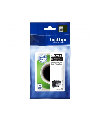 BROTHER LC3233BK Toner black 3000 pages for DCPJ1100DW / MFCJ1300DW nr 1