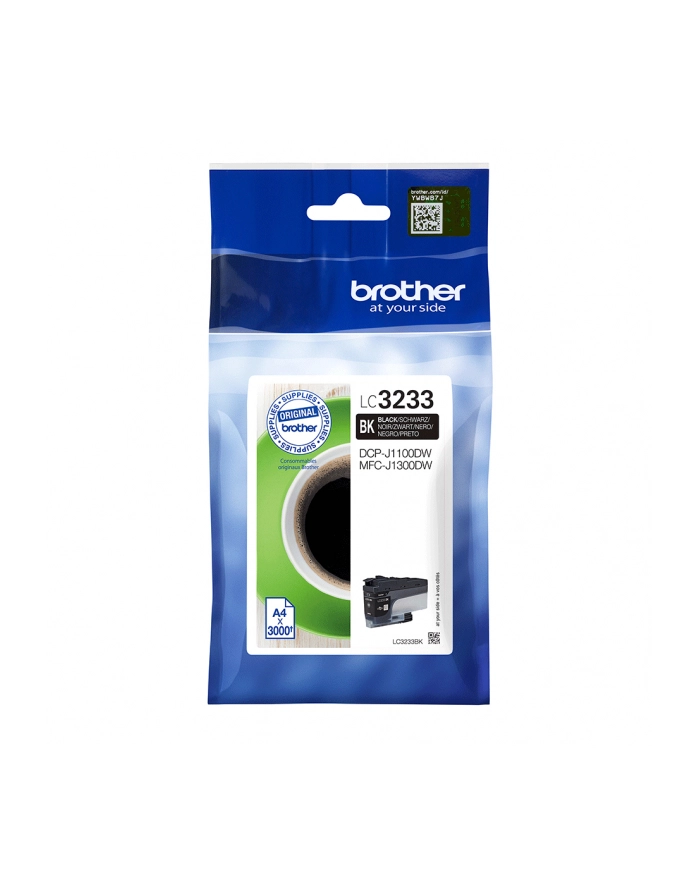 BROTHER LC3233BK Toner black 3000 pages for DCPJ1100DW / MFCJ1300DW główny