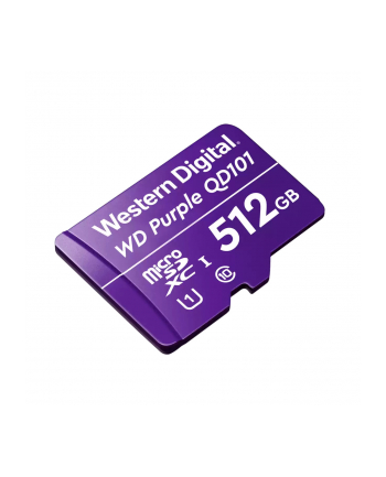 western digital WD Purple 512GB Surveillance microSD XC Class - 10 UHS 1