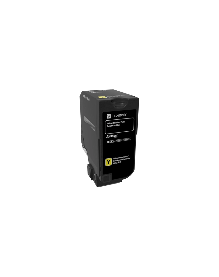 LEXMARK CS720 Cartridge of toner capacity standard Yellow 7K główny