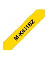 BROTHER P-Touch MK-631 black on yellow 12mm - nr 12