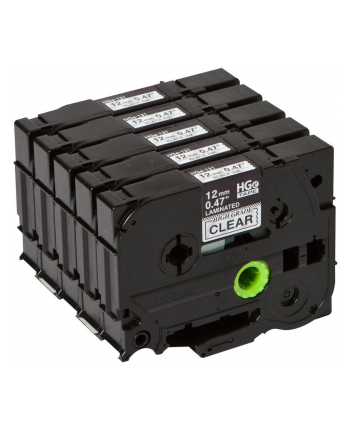 brother 12 MM BLACK ON CLEAR HIGH GRADE TAPE nr 2