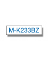 BROTHER MK233 BZ tape cassette white blue 8mx12mm none laminate for P-touch 60 65 75 80 85 110 - nr 9