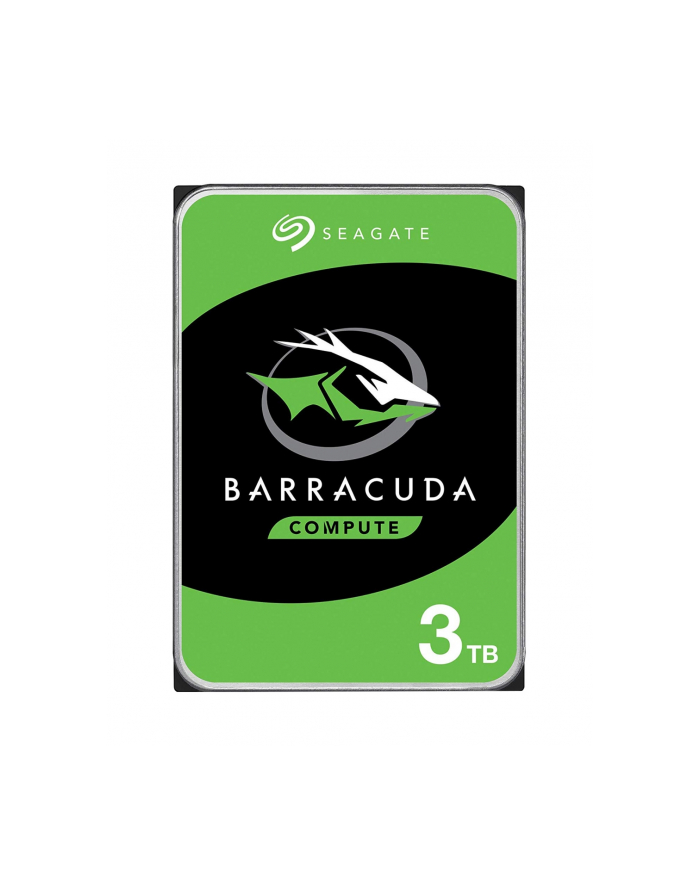 SEAGATE Desktop Barracuda 5400 3TB HDD 5400rpm SATA serial ATA 6Gb/s NCQ 256MB cache 89cm 3.5 inch BLK single pack główny