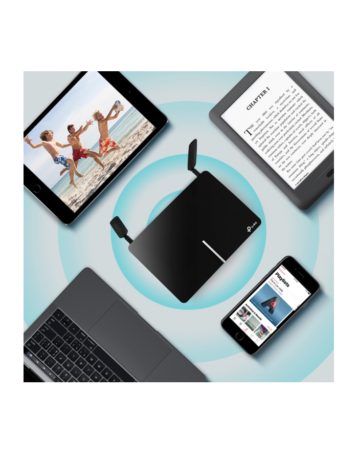 TP-LINK Archer MR600 WiFi AC1200 4G+ LTE Modem Router 3x Gigabit LAN WAN/LAN SIM slot 2 antennas (P) główny