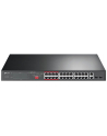 TP-LINK TL-SL1226P PoE+ Switch 24x 10/100Mbps + 2x Combo Gbit SFP 2x Gbit RJ45 250W (P) - nr 1