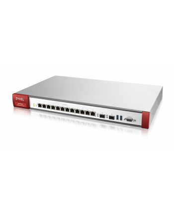 ZYXEL ATP 12 Gigabit user-definable ports 2xSFP 2x USB with 1 Year Bundle