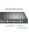 TP-LINK TL-SL1226P PoE+ Switch 24x 10/100Mbps + 2x Combo Gbit SFP 2x Gbit RJ45 250W (P) - nr 10