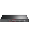 TP-LINK TL-SL1226P PoE+ Switch 24x 10/100Mbps + 2x Combo Gbit SFP 2x Gbit RJ45 250W (P) - nr 23