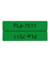 BROTHER FLE7511 21MMX45MM BLACK ON GRN FLAG TAPE - nr 5