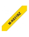 BROTHER P-Touch MK-631 black on yellow 12mm - nr 14