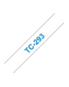 BROTHER P-Touch TC-293 blue on white 9mm - nr 7