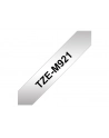 BROTHER P-Touch TZE-M921 black on silver-matte 9mm 8m - nr 20
