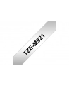 BROTHER P-Touch TZE-M921 black on silver-matte 9mm 8m - nr 4