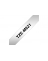BROTHER P-Touch TZE-M921 black on silver-matte 9mm 8m - nr 5