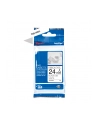 BROTHER P-Touch 24mm withe/black ribbon tape - nr 9