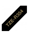 BROTHER P-Touch 24mm black/gold ribbon tape - nr 9