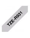 BROTHER P-Touch 12mm light grey/gold ribbon tape - nr 2
