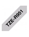 BROTHER P-Touch 24mm light grey/gold ribbon tape - nr 1
