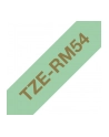 BROTHER P-Touch 24mm mint green/gold ribbon tape - nr 3