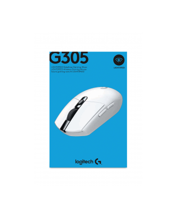 logitech MYSZ GAMINGOWA G305 Wireless White