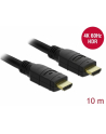 DELOCK KABEL HDMI M/M V20 10M AKTYWNY CZARNY 85284 - nr 1