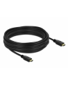 DELOCK KABEL HDMI M/M V20 10M AKTYWNY CZARNY 85284 - nr 2