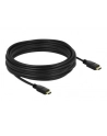 DELOCK KABEL HDMI M/M V20 10M AKTYWNY CZARNY 85284 - nr 5