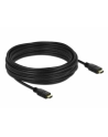 DELOCK KABEL HDMI M/M V20 10M AKTYWNY CZARNY 85284 - nr 7