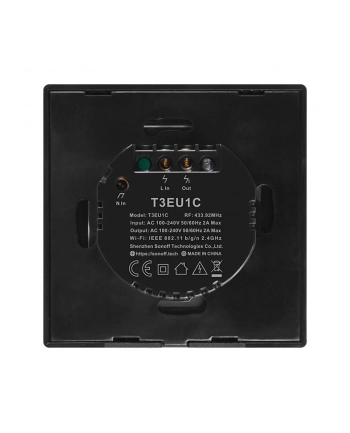 SONOFF IM190314018 WŁĄCZNIK DOTYKOWY WIFI T3EU1C-T